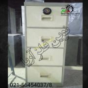 تصویر  فایل 4 کشو فلزی رمزدار
