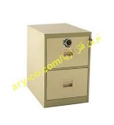 تصویر  فایل 2 کشو فلزی ریل دوبل رمزدار