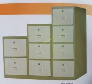 تصویر  فایل 4 کشو فلزی ریل دوبل 4 قفل