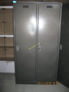 تصویر  کمد فلزی 2 درب شهربانی (لاکر لباس )