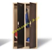 تصویر  کمد فلزی 2 درب شهربانی (لاکر لباس )